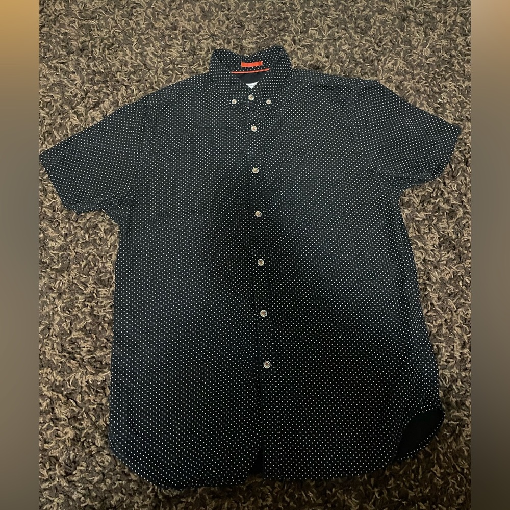 Men’s Denim & Flower short sleeve shirt